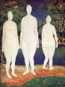 Kasimir Malevich Woman Bather oil